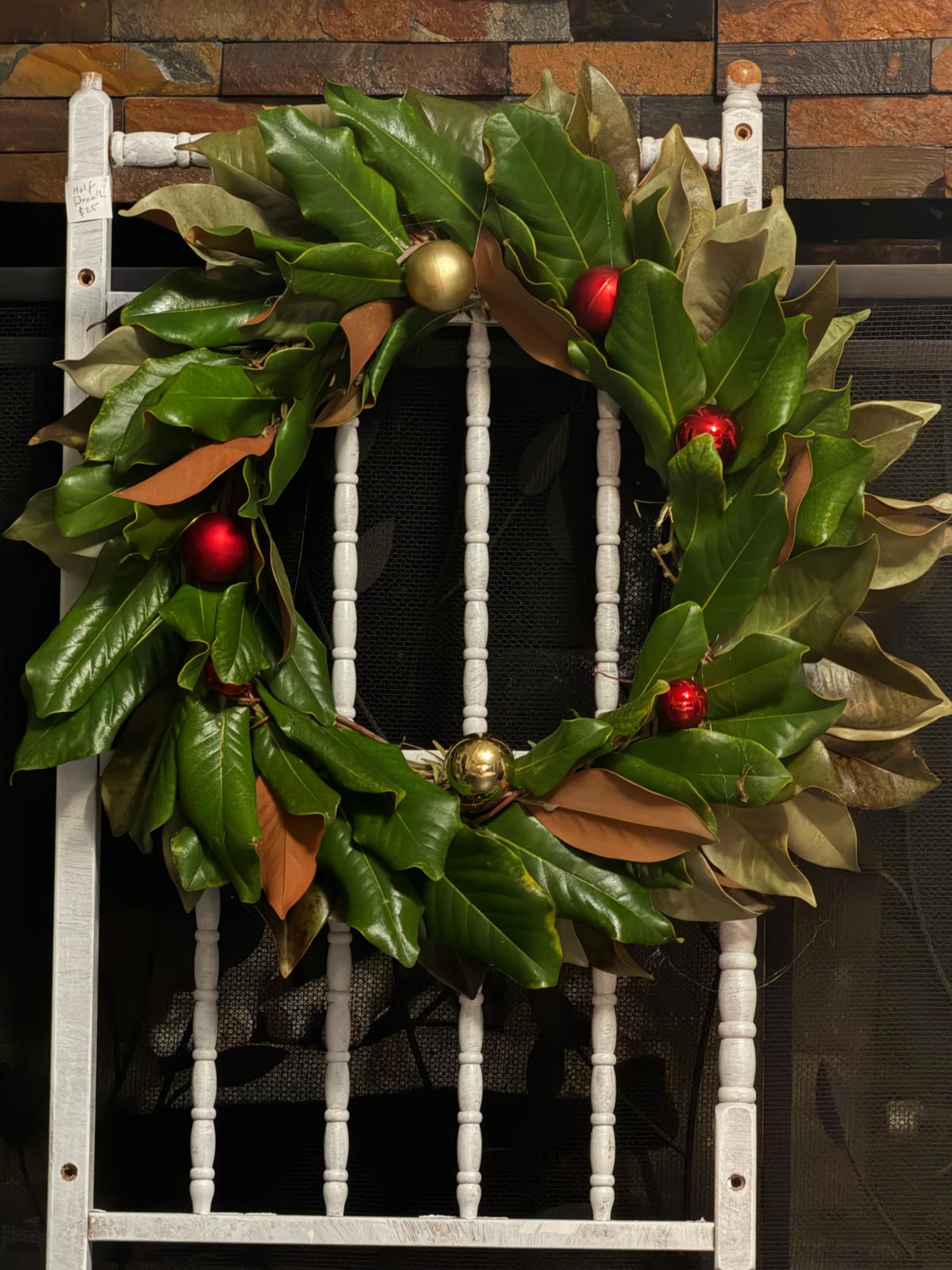 Beautiful spring floral wreath